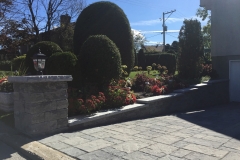 Entrée pavé et bordure